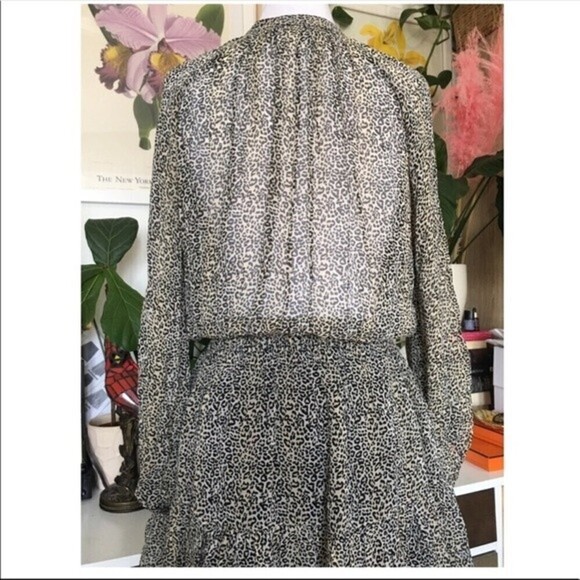 VELVET by Graham and Spencer Aubrey Leopard Print Mini Dress - Picture 7 of 12